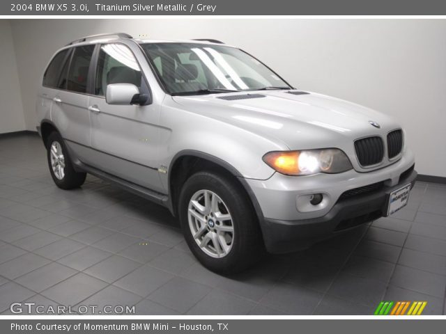 2004 BMW X5 3.0i in Titanium Silver Metallic