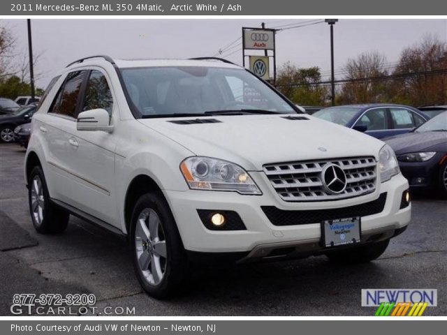 2011 Mercedes-Benz ML 350 4Matic in Arctic White