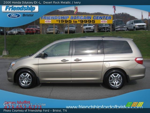 2006 Honda Odyssey EX-L in Desert Rock Metallic