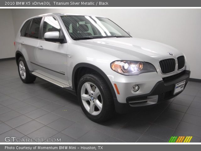 2010 BMW X5 xDrive30i in Titanium Silver Metallic