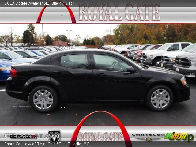 2013 Dodge Avenger SE in Black