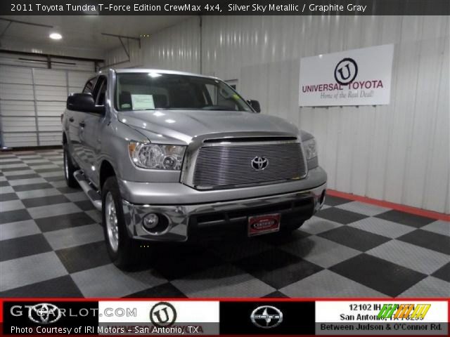 2011 Toyota Tundra T-Force Edition CrewMax 4x4 in Silver Sky Metallic