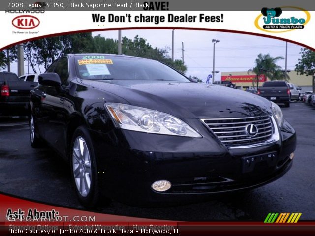 2008 Lexus ES 350 in Black Sapphire Pearl