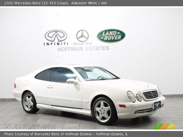 2002 Mercedes-Benz CLK 430 Coupe in Alabaster White