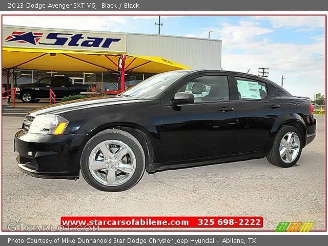 2013 Dodge Avenger SXT V6 in Black