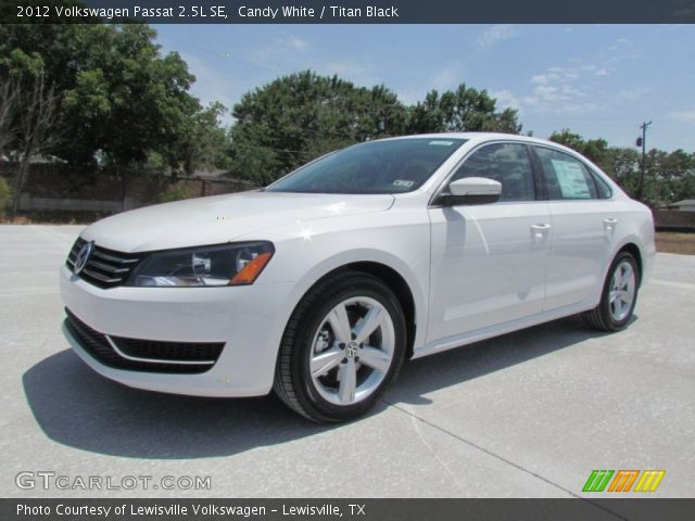 2012 Volkswagen Passat 2.5L SE in Candy White