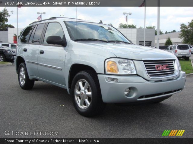 2007 GMC Envoy SLE 4x4 in Silver Mist Metallic
