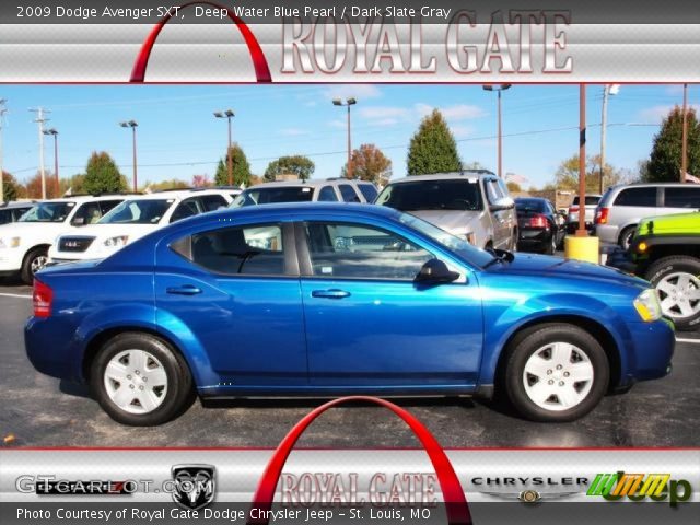 2009 Dodge Avenger SXT in Deep Water Blue Pearl