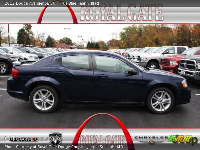 2013 Dodge Avenger SE V6 in True Blue Pearl