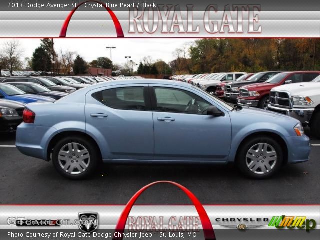 2013 Dodge Avenger SE in Crystal Blue Pearl