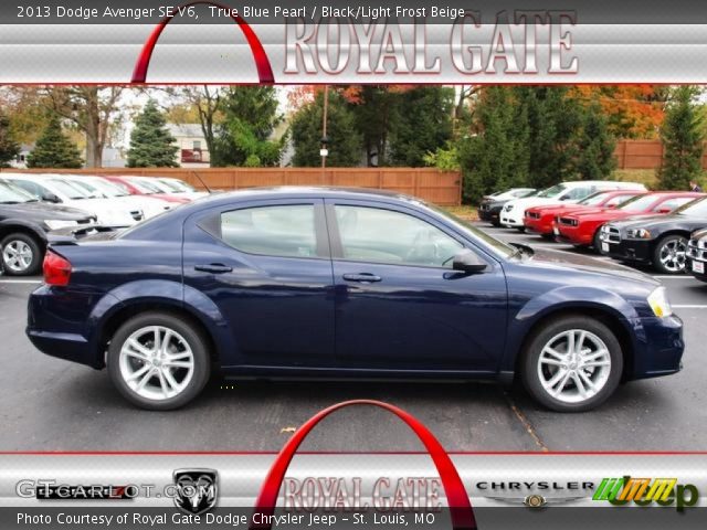 2013 Dodge Avenger SE V6 in True Blue Pearl