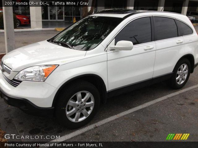 2007 Honda CR-V EX-L in Taffeta White