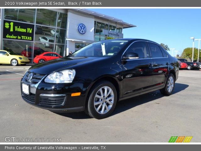 2010 Volkswagen Jetta SE Sedan in Black