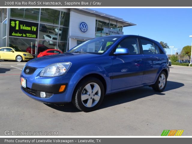 2008 Kia Rio Rio5 SX Hatchback in Sapphire Blue