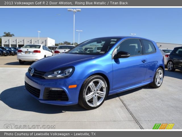 2013 Volkswagen Golf R 2 Door 4Motion in Rising Blue Metallic