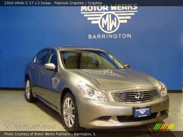 2009 Infiniti G 37 x S Sedan in Platinum Graphite