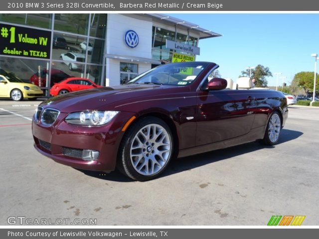 2010 BMW 3 Series 328i Convertible in Barbera Red Metallic