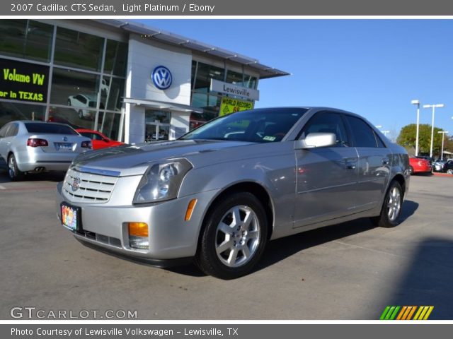 2007 Cadillac CTS Sedan in Light Platinum