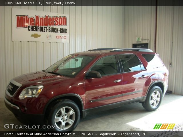 2009 GMC Acadia SLE in Red Jewel