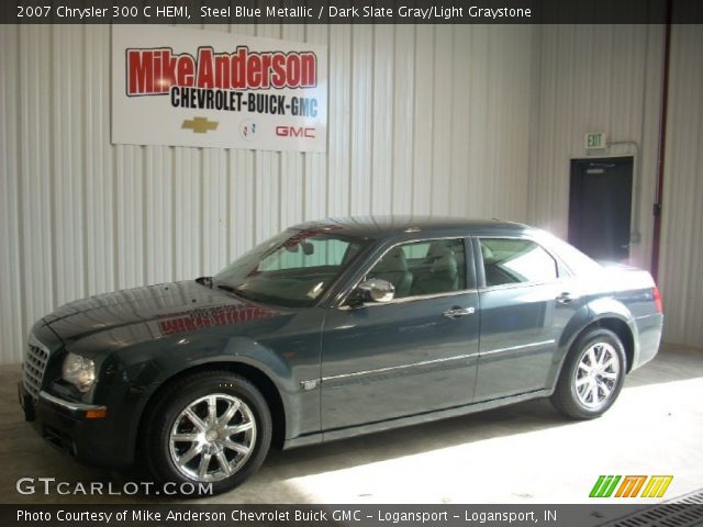 2007 Chrysler 300 C HEMI in Steel Blue Metallic