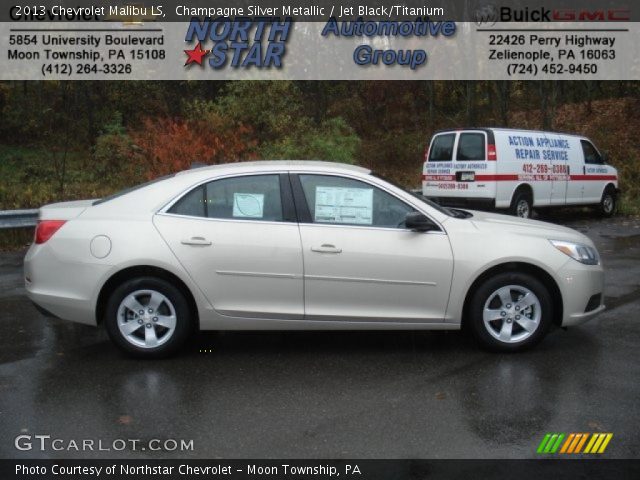 2013 Chevrolet Malibu LS in Champagne Silver Metallic