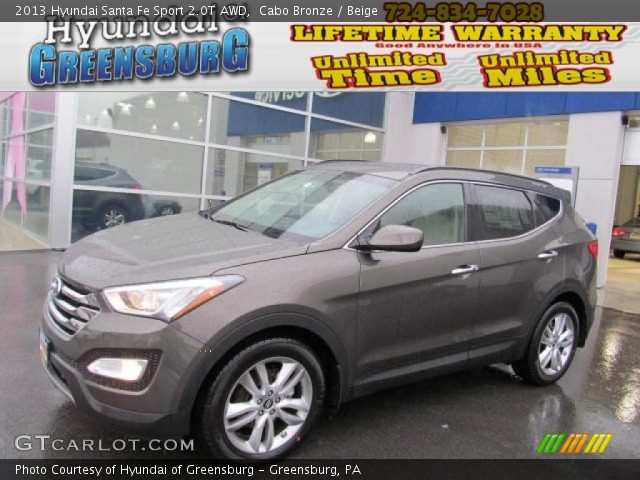 2013 Hyundai Santa Fe Sport 2.0T AWD in Cabo Bronze