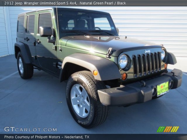 2012 Jeep Wrangler Unlimited Sport S 4x4 in Natural Green Pearl