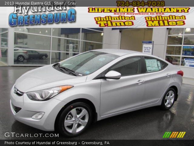 2013 Hyundai Elantra GLS in Silver