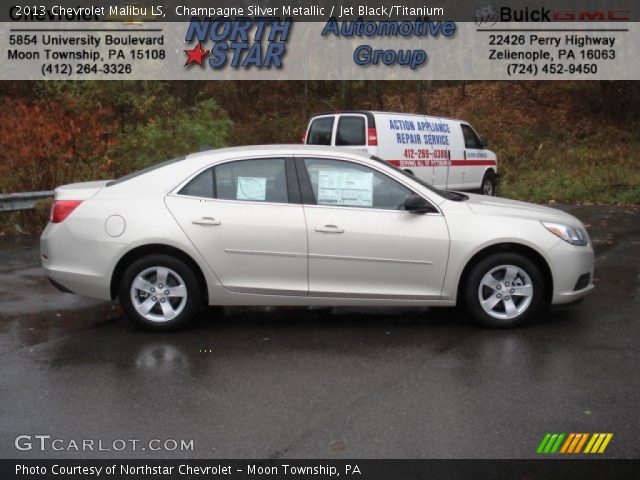 2013 Chevrolet Malibu LS in Champagne Silver Metallic