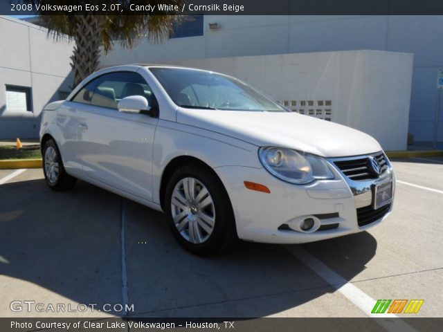 2008 Volkswagen Eos 2.0T in Candy White