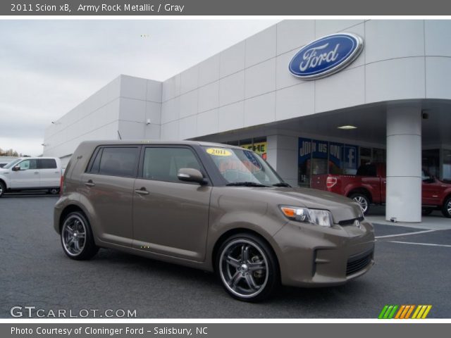 2011 Scion xB  in Army Rock Metallic