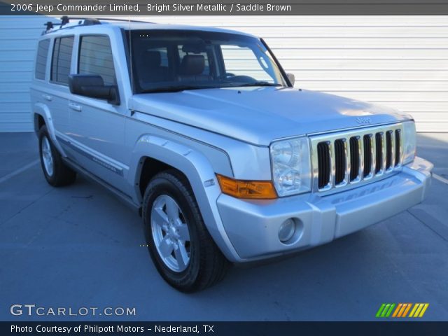 2006 Jeep Commander Limited in Bright Silver Metallic
