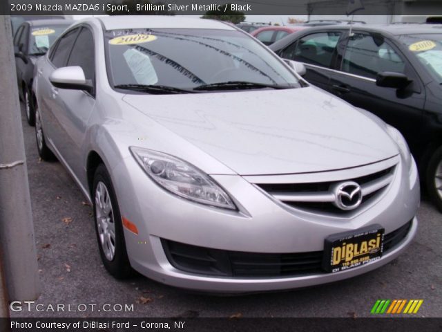 2009 Mazda MAZDA6 i Sport in Brilliant Silver Metallic