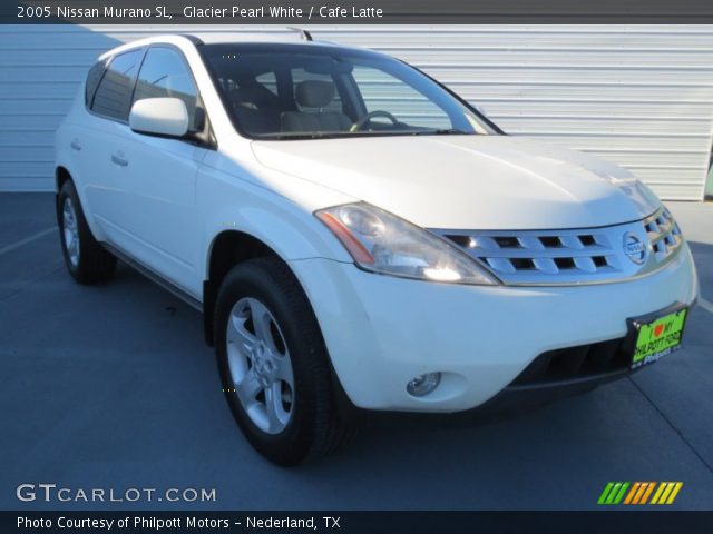 2005 Nissan Murano SL in Glacier Pearl White