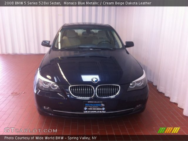 2008 BMW 5 Series 528xi Sedan in Monaco Blue Metallic