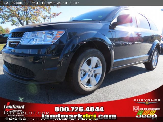 2013 Dodge Journey SE in Fathom Blue Pearl