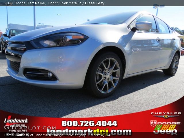 2013 Dodge Dart Rallye in Bright Silver Metallic