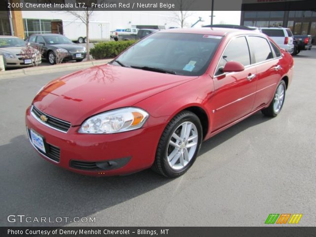 2008 Chevrolet Impala LTZ in Precision Red