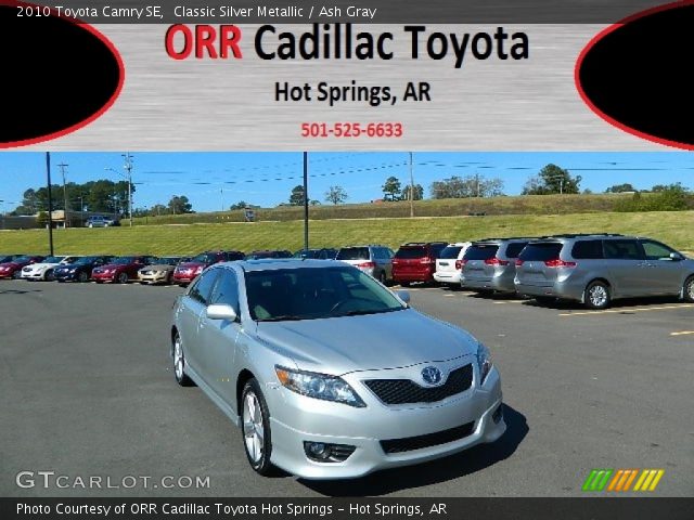 2010 Toyota Camry SE in Classic Silver Metallic