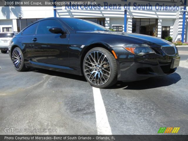 2006 BMW M6 Coupe in Black Sapphire Metallic