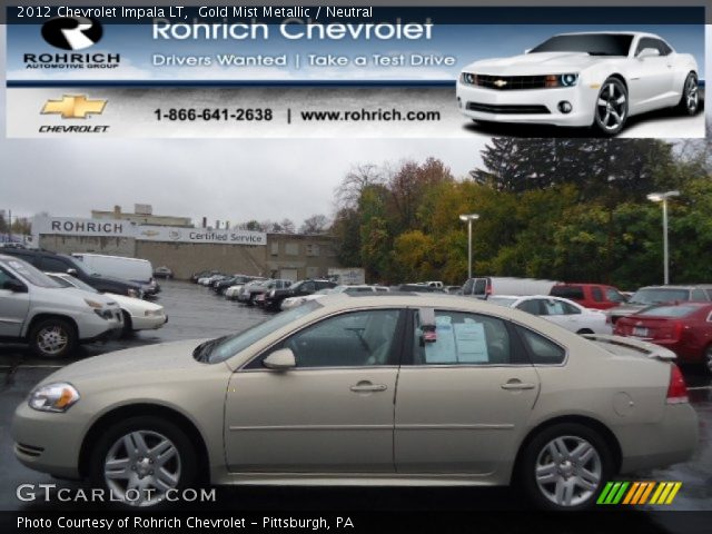2012 Chevrolet Impala LT in Gold Mist Metallic
