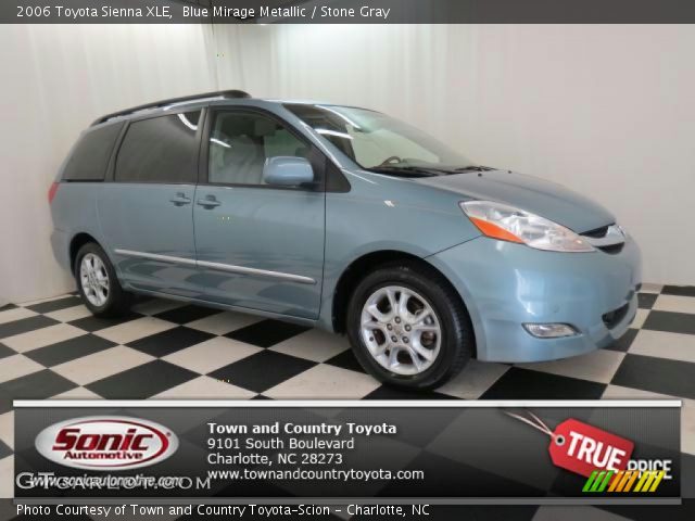 2006 Toyota Sienna XLE in Blue Mirage Metallic