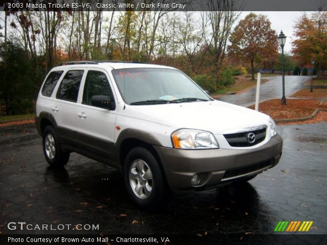 2003 Mazda Tribute ES-V6 in Classic White