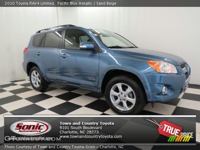 2010 Toyota RAV4 Limited in Pacific Blue Metallic