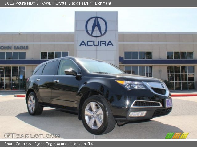 2013 Acura MDX SH-AWD in Crystal Black Pearl