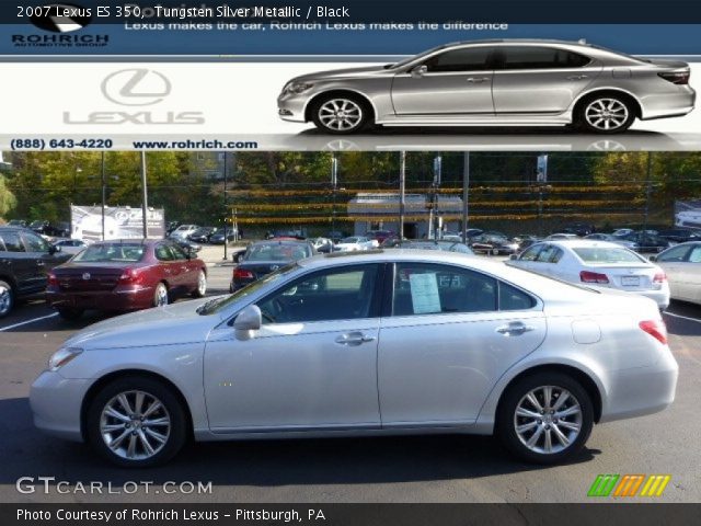 2007 Lexus ES 350 in Tungsten Silver Metallic