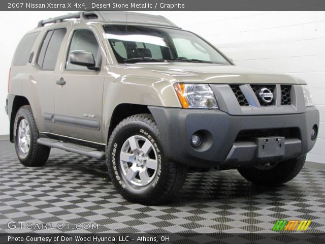 2007 Nissan Xterra X 4x4 in Desert Stone Metallic