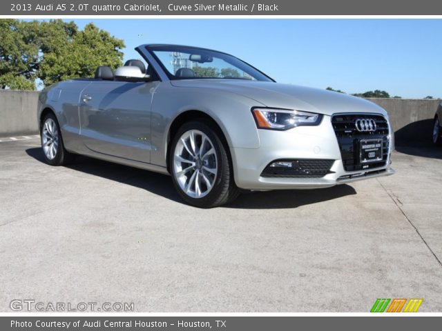 2013 Audi A5 2.0T quattro Cabriolet in Cuvee Silver Metallic