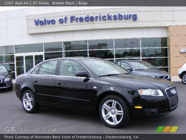 2007 Audi A4 2.0T Sedan in Brilliant Black