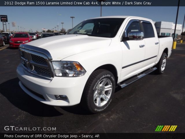 2012 Dodge Ram 1500 Laramie Limited Crew Cab 4x4 in Bright White